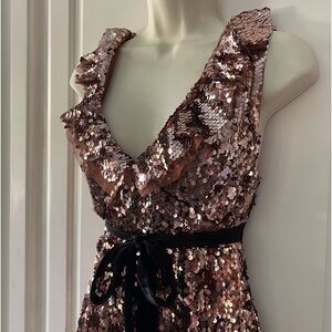 Free People Sequin Mini Dress